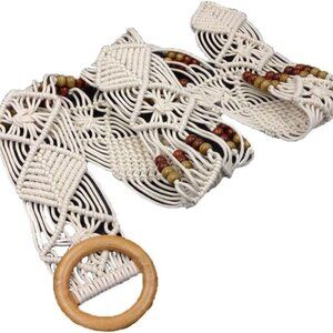 Women's Bohemian Style Rope Braid Waist Belt